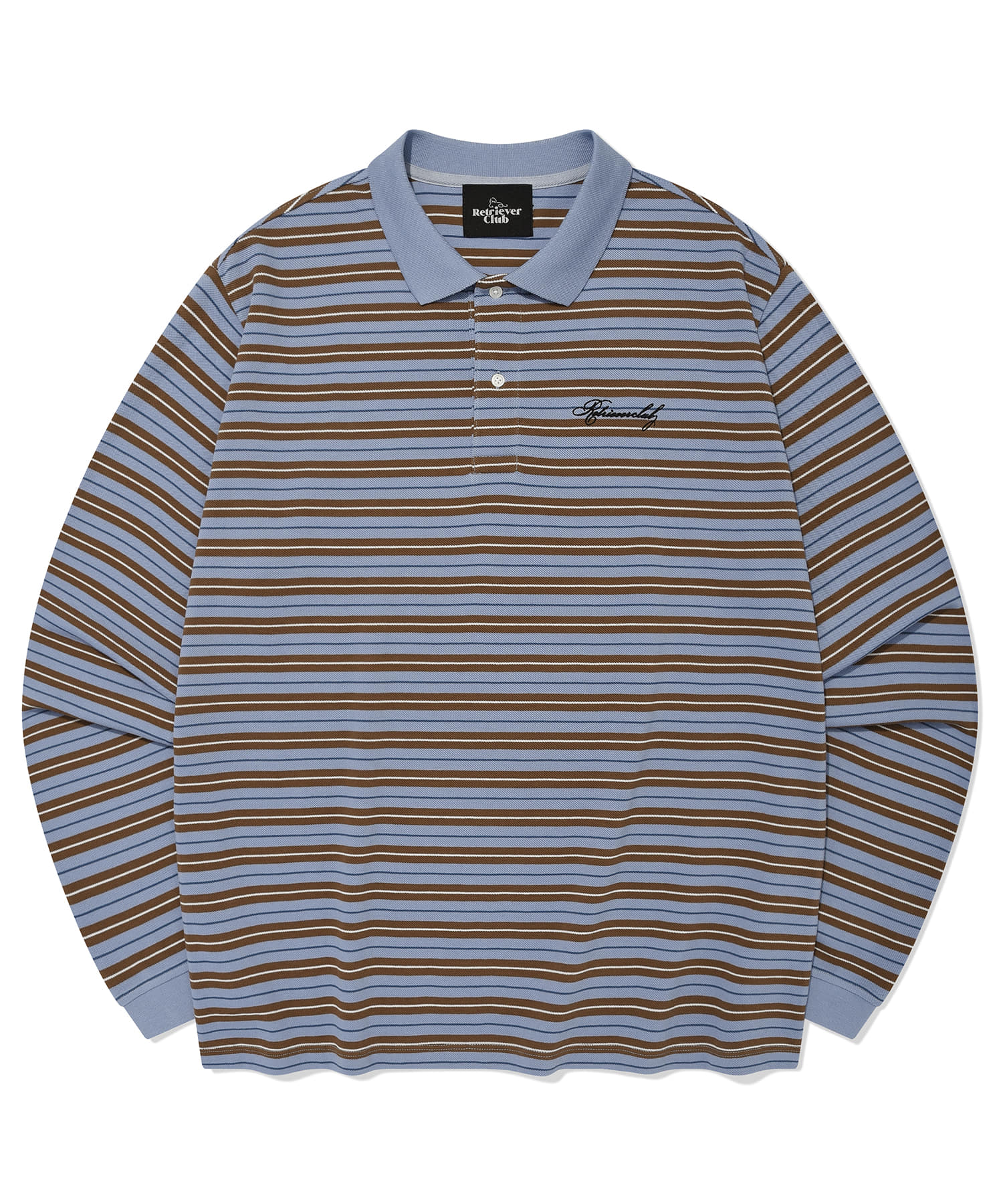 STRIPE PK SHIRTS [SKY BLUE]